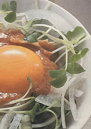 玉ねぎの味噌卵タレ-レシピのメイン写真