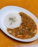 夏野菜のさっぱりトマトカレー