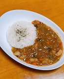 夏野菜のさっぱりトマトカレー