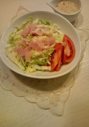 白菜とハムのサラダ☆-レシピのメイン写真