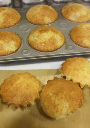 溶かしバターde手軽★バナナマフィン-レシピのメイン写真