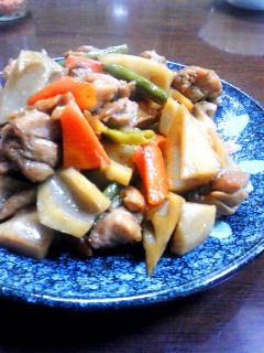 れんこんと鶏肉の甘辛炒め-レシピのメイン写真