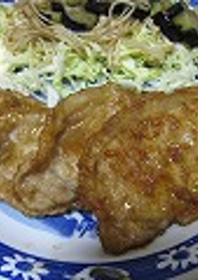 簡単！しょうが焼き～。-レシピのメイン写真