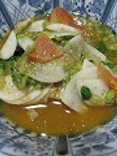 かぶとトマトのわさび和え。-レシピのメイン写真