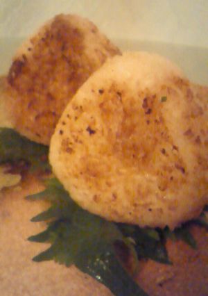 焼きおにぎり♪冷ご飯で-レシピのメイン写真