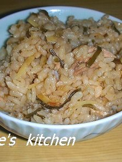 超簡単!ツナと昆布の炊き込みご飯-レシピのメイン写真