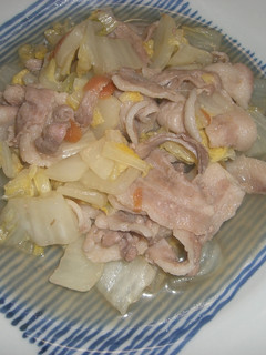 白菜と豚ばら肉の梅煮-レシピのメイン写真