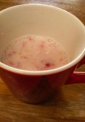 ♡いちご牛乳♡-レシピのメイン写真