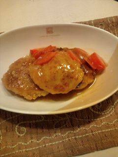 鶏肉のつくねバーグ煮☆-レシピのメイン写真