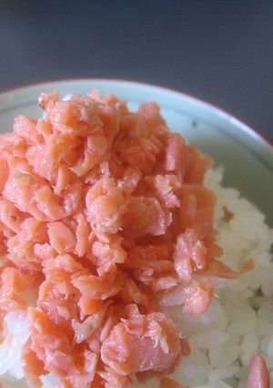 レンジで簡単！しっとり鮭フレーク-レシピのメイン写真