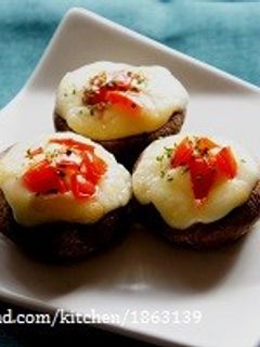 イタリアン風?椎茸のマヨチーズ焼き-レシピのメイン写真