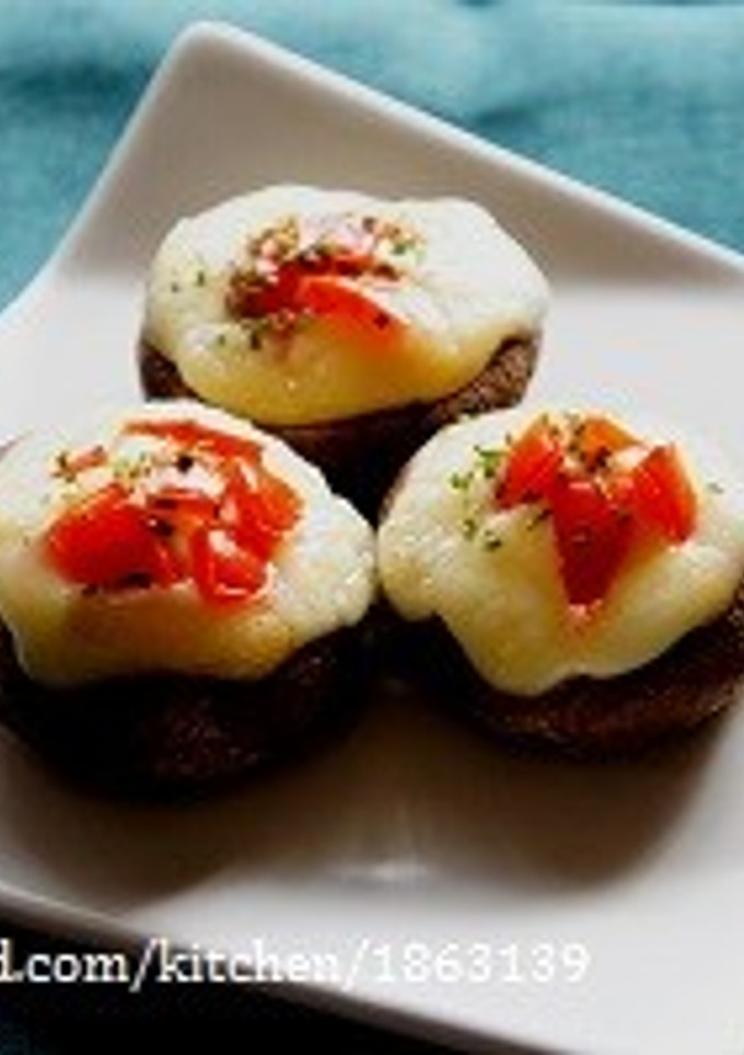 イタリアン風？椎茸のマヨチーズ焼き-レシピのメイン写真