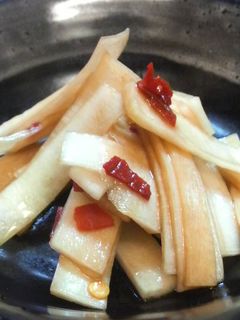 ★エコレシピ★ 大根の皮で簡単漬物-レシピのメイン写真