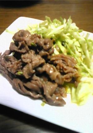 簡単でボリュームも味もGoodな肉料理!-レシピのメイン写真