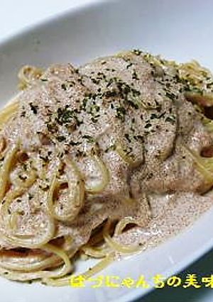 鍋要らず☆混ぜるだけのたらこスパ-レシピのメイン写真