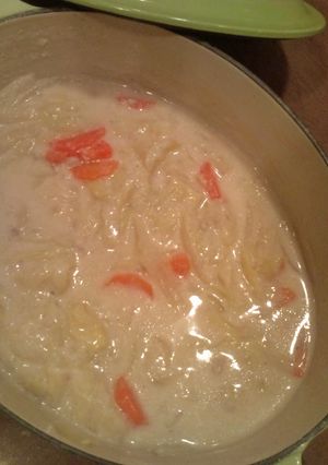 蒸し野菜のさらさら豆乳スープ-レシピのメイン写真