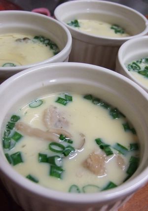 ♪レンジでツルンツルン茶碗蒸し♪-レシピのメイン写真