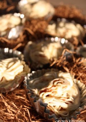 大人に贈る 酒粕と干柿のレアチーズケーキ-レシピのメイン写真