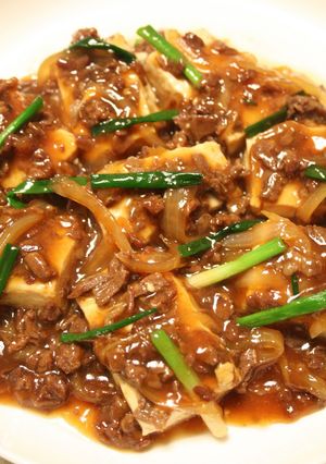 とろ～りあんのすき焼き肉豆腐-レシピのメイン写真