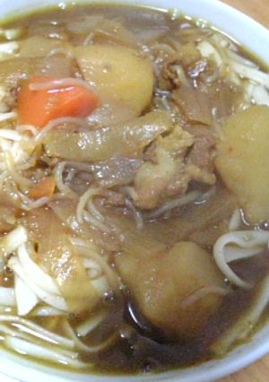 残った肉じゃがで☆カレーうどん☆-レシピのメイン写真