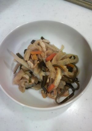 電気圧力鍋で切干大根の煮物-レシピのメイン写真