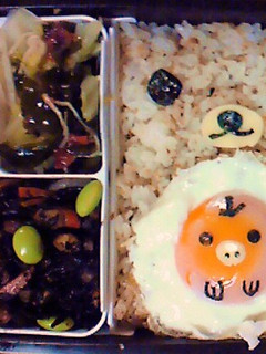 キャラ弁☆目玉焼きのキイロイトリ-レシピのメイン写真