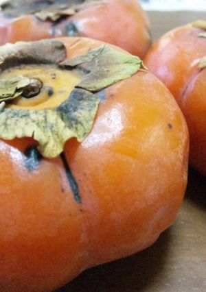 我が家の完熟柿の食べ方-レシピのメイン写真