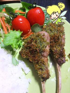 ラム肉のパン粉焼き-レシピのメイン写真