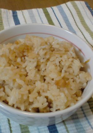 梅干し&シラスの炊き込みご飯♪-レシピのメイン写真