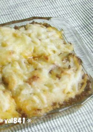 ミンチとポテトの重ね焼き-レシピのメイン写真