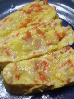 人参とベーコンのチーズ玉子焼き-レシピのメイン写真