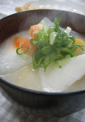 根菜たっぷりかす汁-レシピのメイン写真