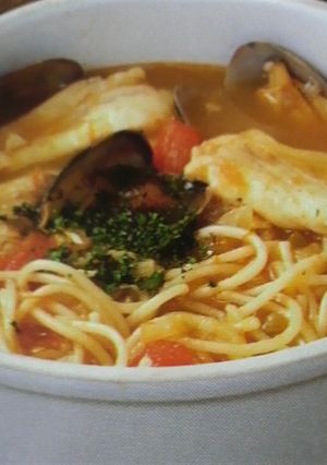 白身魚とあさりのトマト風味の煮込み♪-レシピのメイン写真