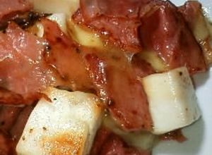 はんぺんとベーコンのバター炒め-レシピのメイン写真