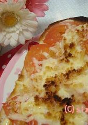 簡単♥トマトースト-レシピのメイン写真