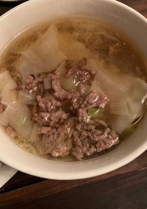 包まない。餃子風スープ-レシピのメイン写真