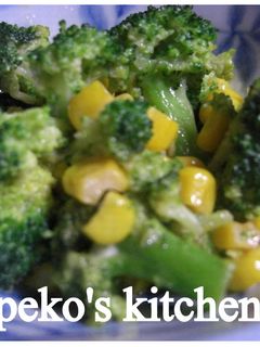 お弁当のおかず❀簡単ブロッコリー・コーン-レシピのメイン写真