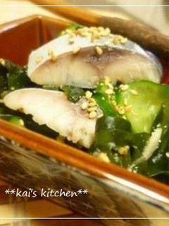 **酢の物**しめさば入り-レシピのメイン写真