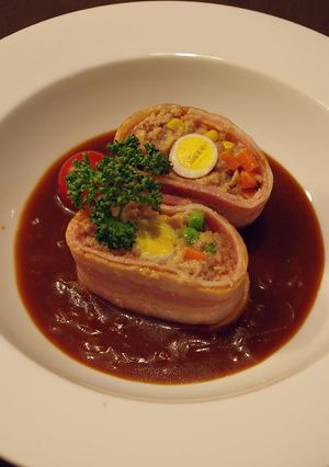 うずら卵のミートローフ-レシピのメイン写真