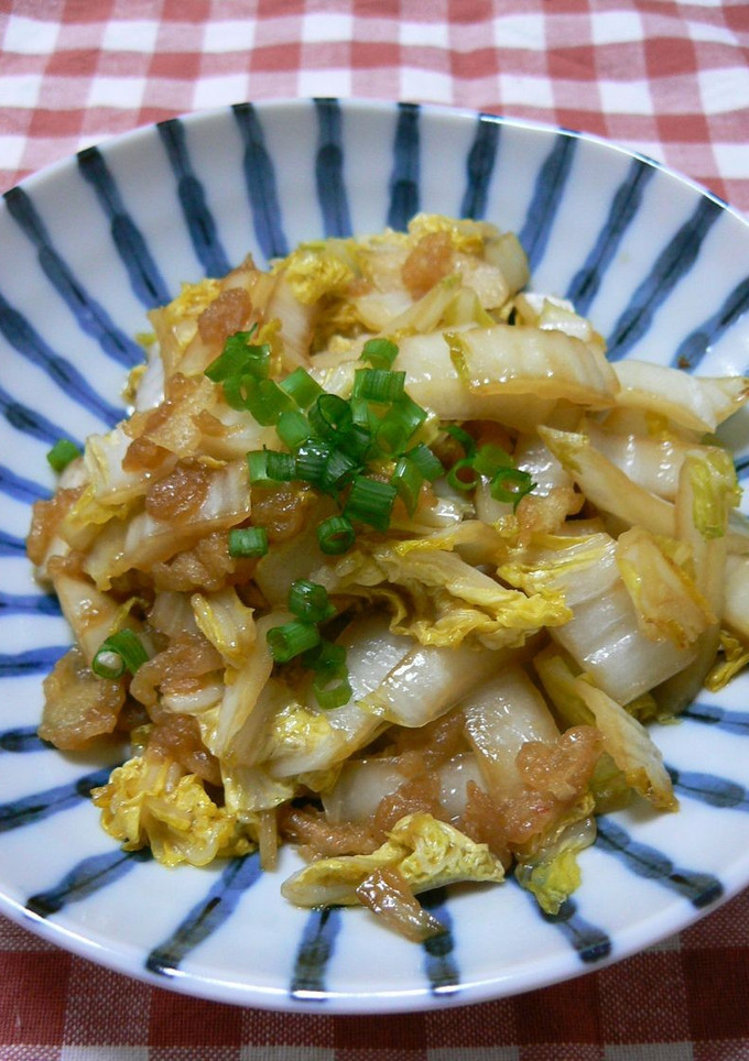 白菜と揚げ玉の炒め煮☆-レシピのメイン写真