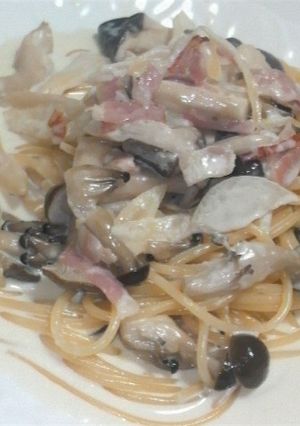 簡単まろやか美味☆きのこのクリームパスタ-レシピのメイン写真