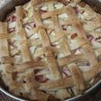 生りんごで作るパイケーキ