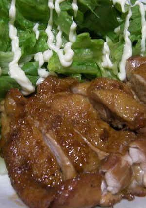 照り焼きチキン３-レシピのメイン写真