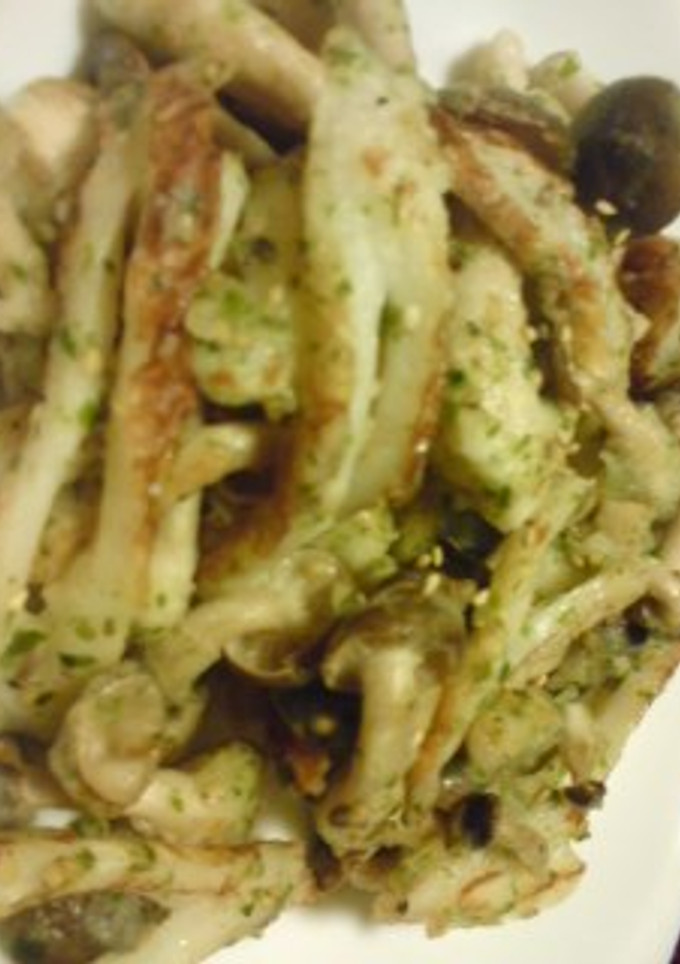☆ちくわときのこの磯辺風焼き☆-レシピのメイン写真