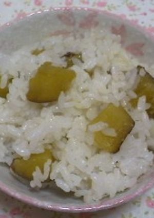 シンプルがいちばん＊さつまいもごはん-レシピのメイン写真