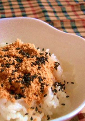 私の大好きな♥ごまGomaきな粉飯-レシピのメイン写真