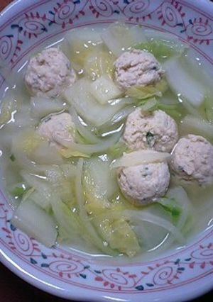しそつくねのスープ煮-レシピのメイン写真