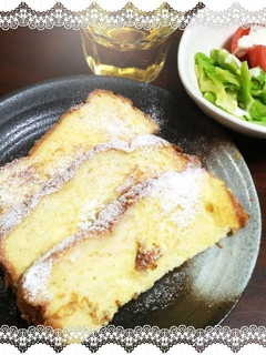 焼き方必見!!ふわふわフレンチトースト♪-レシピのメイン写真