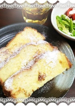 焼き方必見！！ふわふわフレンチトースト♪-レシピのメイン写真