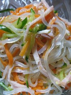 給食の味☆春雨サラダ♬-レシピのメイン写真